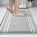 PURRUGS Bathroom Rug Non-Slip Machine Washable 20" x 30", Super Absorbent and by PURRUGS