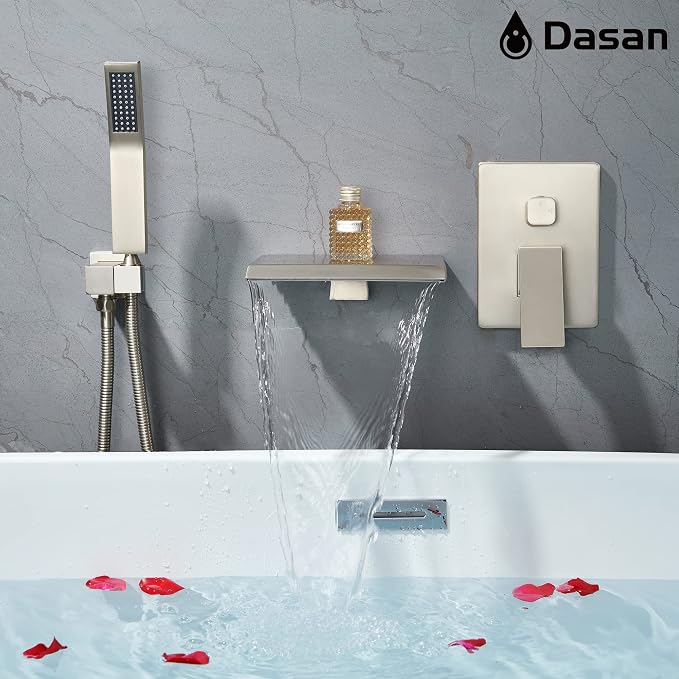 Upgraded Wall Mount Tub Filler Faucet - Image 7