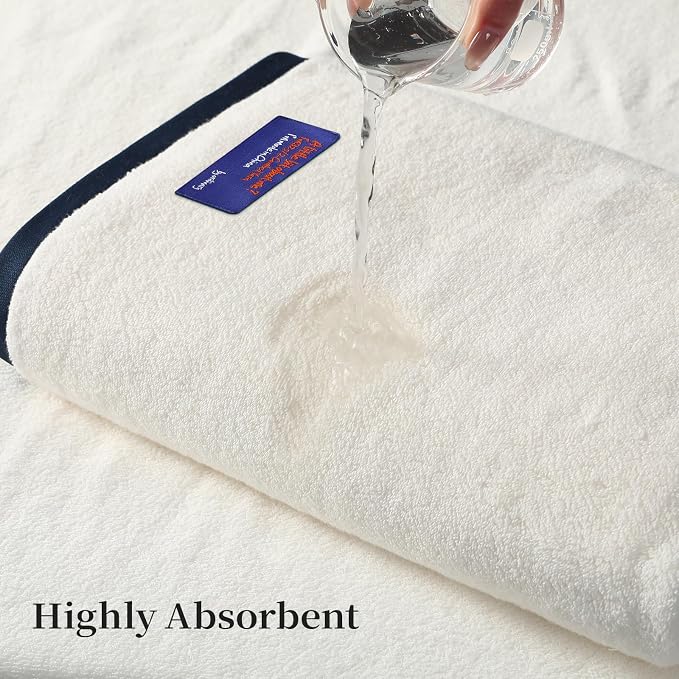 REDKISS 2 Pack 100% Cotton Bath Towels - Image 5