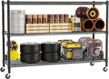 REGILLER 3-Wire Shelf Adjustable Heavy Duty Storage Shelves, Metal Organizer by REGILLER