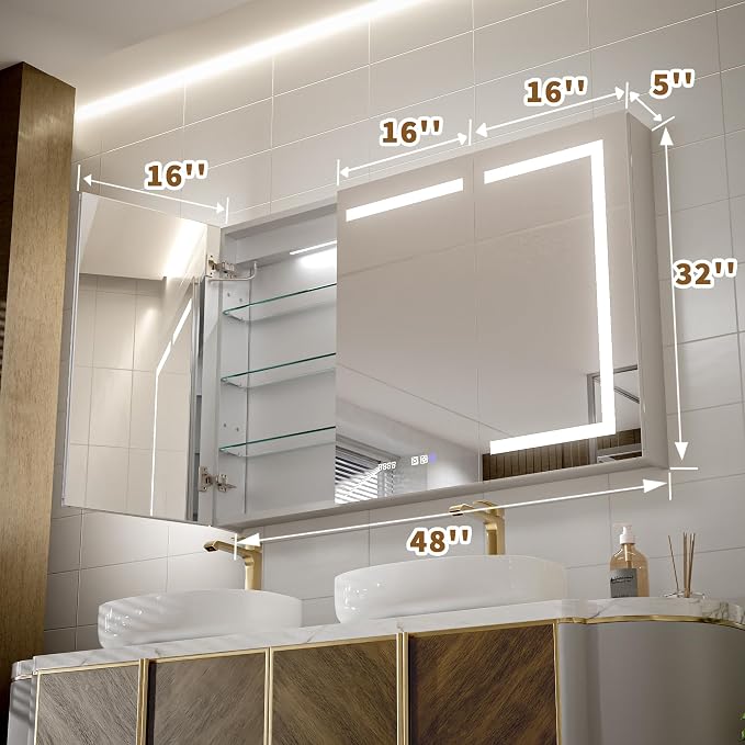 Smart Lighted Medicine Cabinet - Image 2