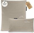 BADESOFA® Luxury Bath Pillow Set 2-Piece – Large Back Pillow & Foot Pillow by BADESOFA