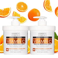Advanced Clinicals Vitamin C Cream Visibly Brightening Body Lotion | Vitamin C by AdvancedClinicals