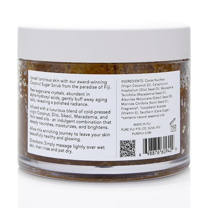 Pure Fiji Coconut Sugar Body Scrub - Image 2
