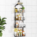 ODesign 4 Tier Height-Adjustable Shower Caddy Hanging Anti-Swing-Over The by ODesign