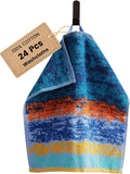 SEMAXE 100% Cotton Washcloths for Bathroom by SEMAXE