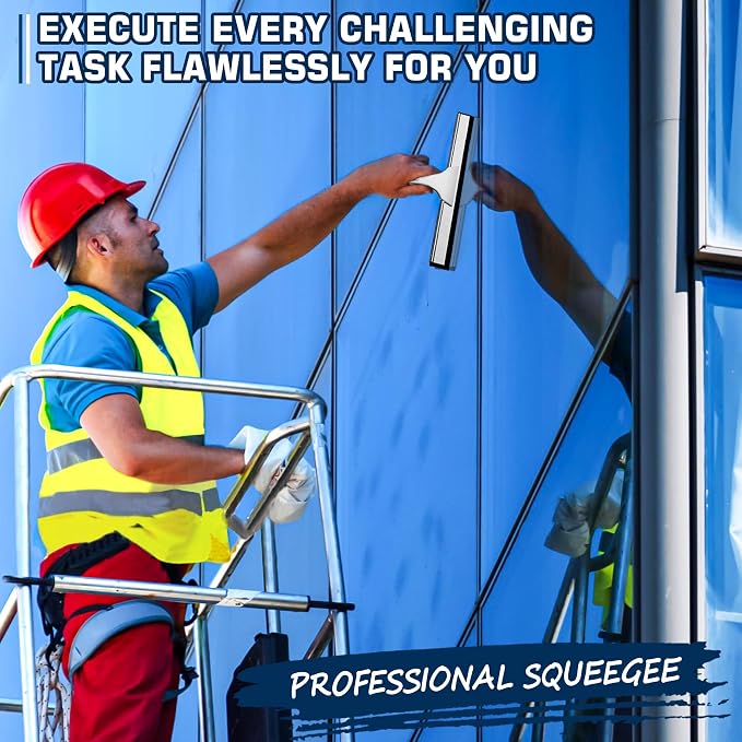 All-Purpose Stainless Steel Shower Squeegee - Image 7