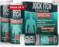 Jock Itch Powder with Miconazole Nitrate 2% & Tea Tree Oil by TerramedJustThinkComfort