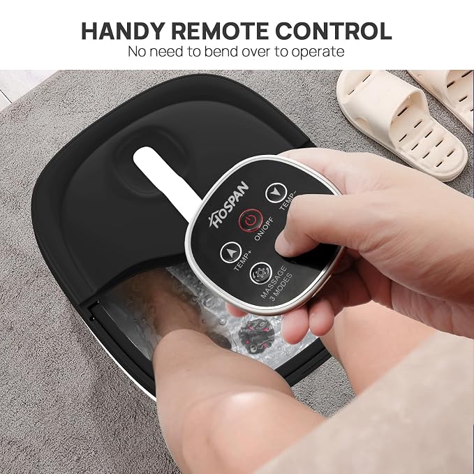 HOSPAN Collapsible Foot Spa Electric Rotary Massage, Foot Bath - Image 8