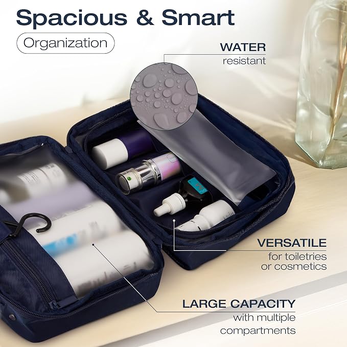 KAZAY Hanging Toiletry Bag - Image 6