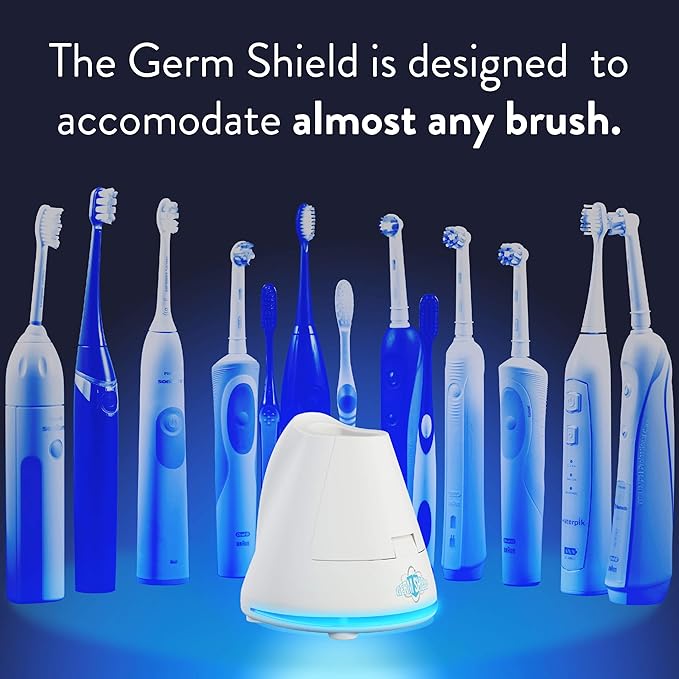 TAO Clean Germ Shield UV Toothbrush Sanitizer – Universal Cleaning Station that - Image 3