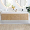 72 Inch Floating Sink Bathroom Vanity Wall Mount Double Vanities Overflow by ALTAIR