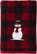 SKL Home Christmas/Gift Woodland Winter Snowman Bath Towel by SKLHomebySaturdayKnightLtd