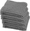 GILDEN TREE Waffle Bath Towels Wash Cloths by GildenTree