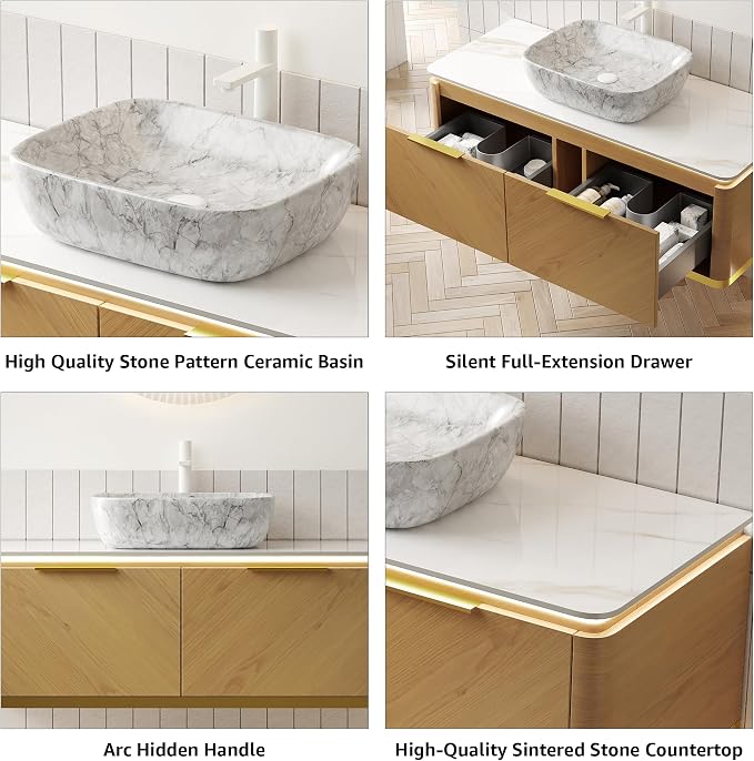 36” Floating Bathroom Vanity - Image 6