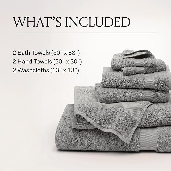 BOLL & BRANCH Plush Bath Towel Set - Image 4