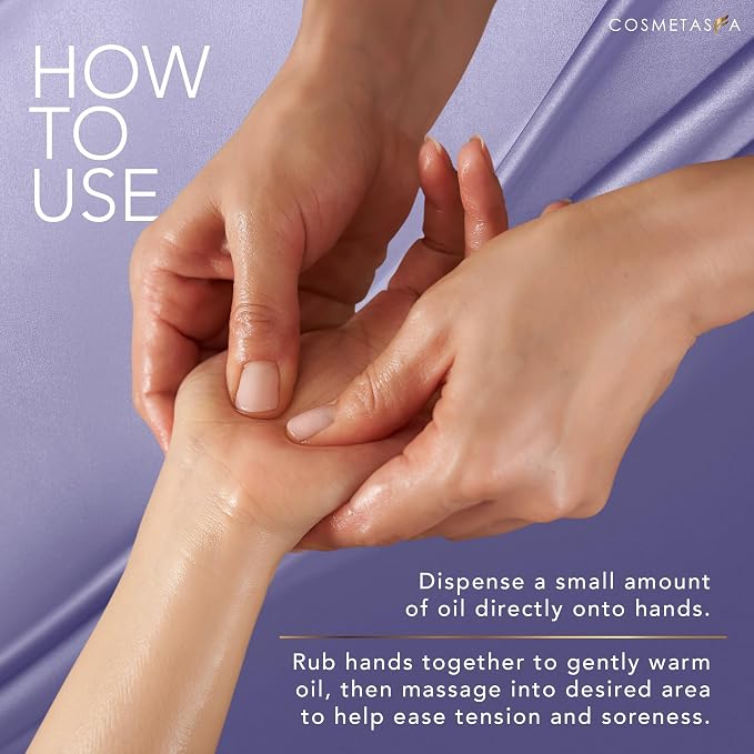 Cosmetasa Lavender Massage Oil for Massage Therapy - Image 6