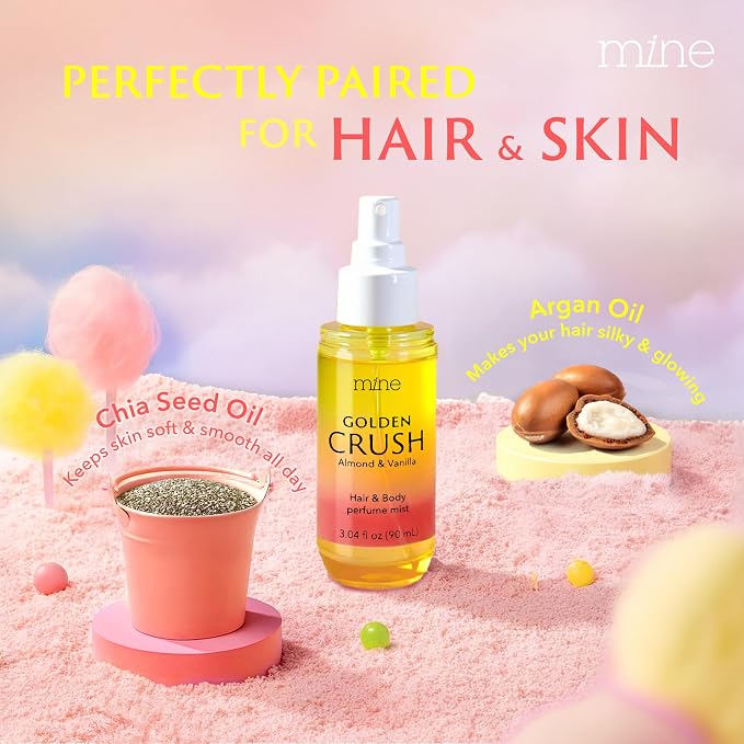 Mine Hair Perfume for Women, Hair and Body Mist - Image 3