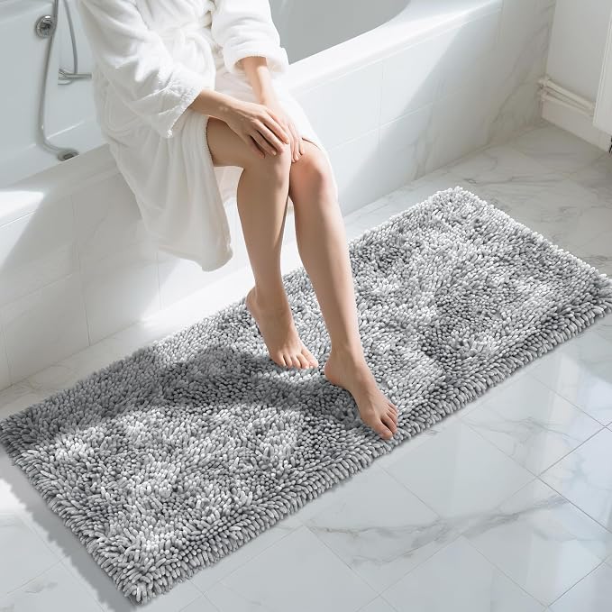 Yimobra Long Bathroom Rugs Runner 60x24 Inch, Extra Thick Soft Absorbent by Yimobra