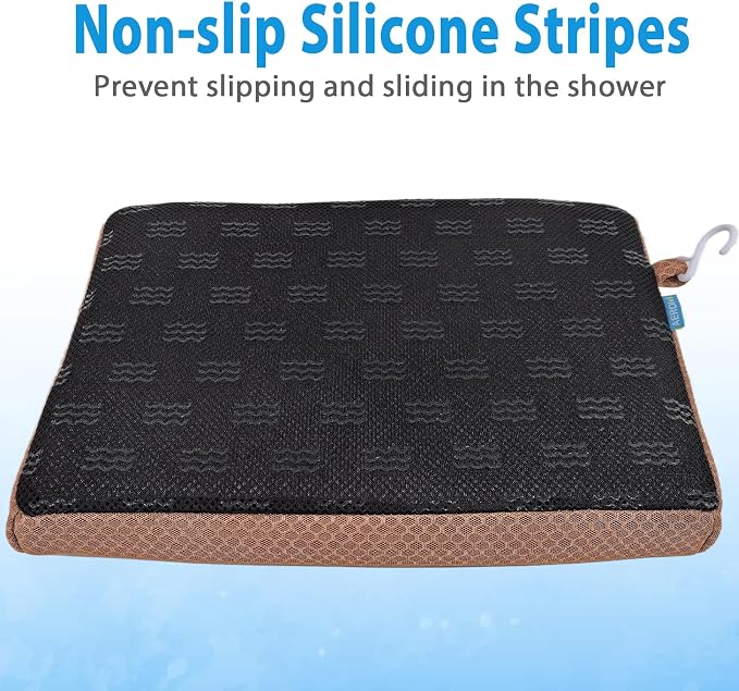 AEROiVi Shower Seat Cushion, Shower Chair Cushion - Image 6