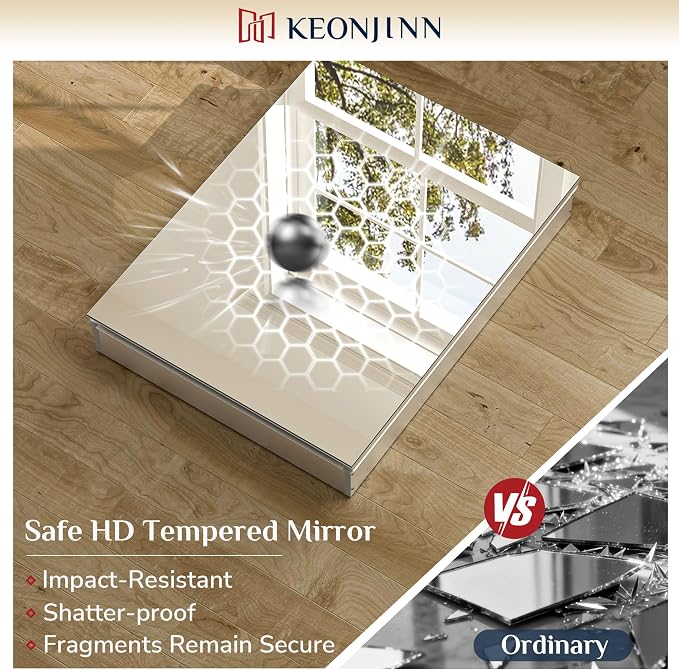 Keonjinn 60 x 32 Inch Medicine Cabinet, Assembly Required, Lightweight - Image 8