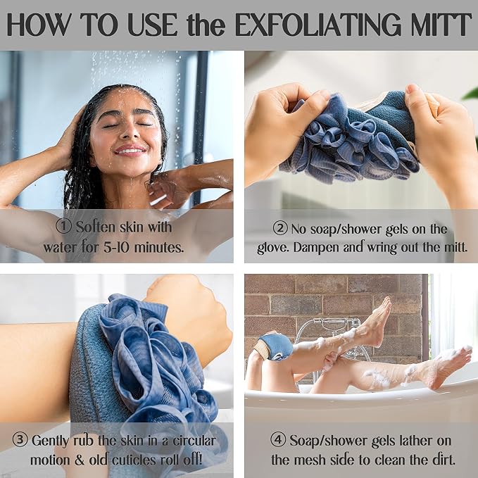 Deep Exfoliating Mitt Double-Sided Glove - Image 3