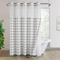 ROSERY No Hook Shower Curtain by ROSERY