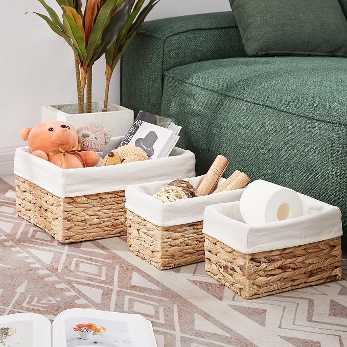 Vagusicc Wicker Basket, Storage Baskets - Image 2