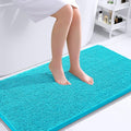 OLANLY Bathroom Rugs 44x24, Extra Soft Absorbent Chenille Bath Rugs, Rubber by OLANLY