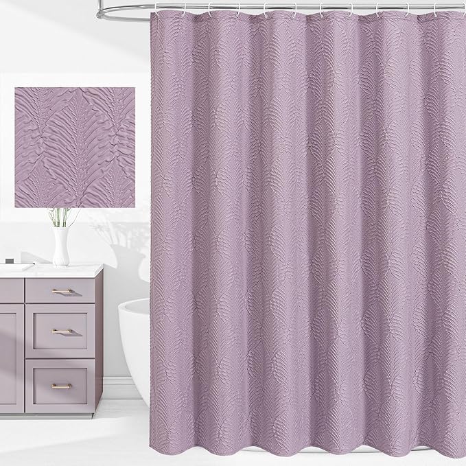 Gibelle Lavender Purple Shower Curtain by Gibelle