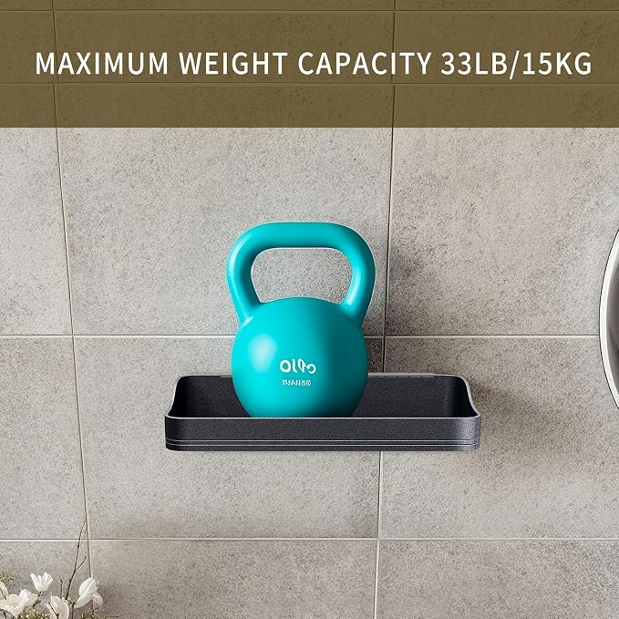 Luxury Shower Caddy, Rustproof Metal Large Capacity Bathroom Shelves - Image 5
