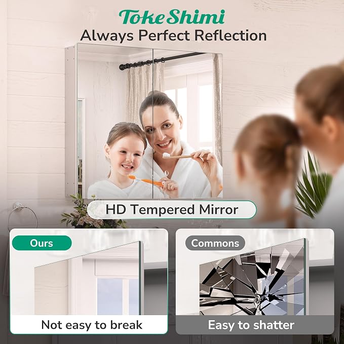 TokeShimi 48x24 Bathroom Medicine Cabinet - Image 8