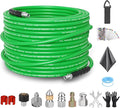 Sewer Jetter Kit for Pressure Washer 50FT – 5800PSI High-Pressure Drain Cleaner by ClearRush