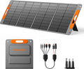 120W Portable Solar Panel for Power Station, 24% High Efficiency ETFE Foldable by TWELSEAVAN
