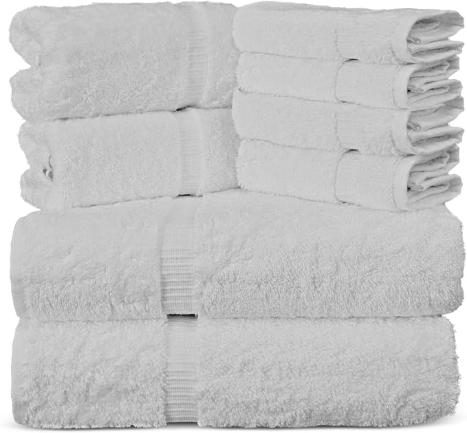 Towel Bazaar Premium Cotton Super Soft and Absorbent Turkish Towels by TowelBazaar