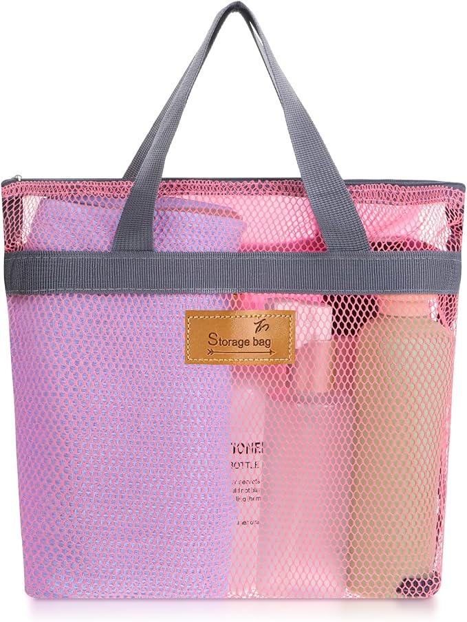 KALIONE Mesh Shower Caddy Bag, Portable Gym Shower Bag, Quick Dry Hanging by KALIONE