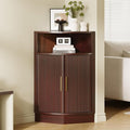 Corner Bathroom Cabinet, Modern Small Corner Cabinet by FiveWillowise