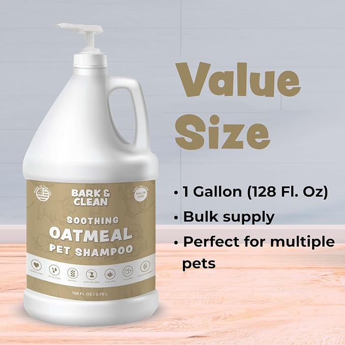 Oatmeal Dog Shampoo for Itchy Skin Relief - Image 6
