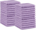 Amazon Basics face Towels for bathroom, 100% Cotton Extra Absorbent washcloth by AmazonBasics