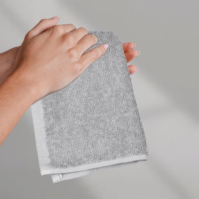 Amazon Basics Fast Drying Cotton Washcloths - Image 4