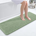 OLANLY Bathroom Rugs 47x17, Extra Soft Absorbent Chenille Bath Rugs, Rubber by OLANLY