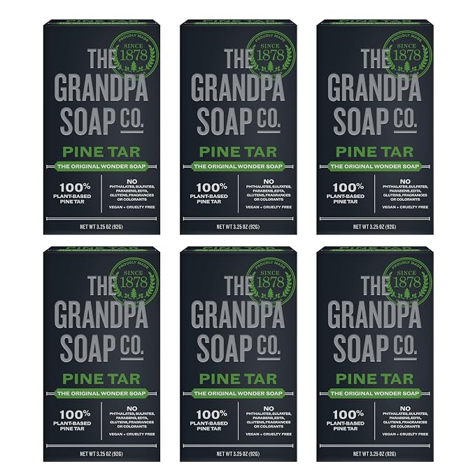 The Grandpa Soap Company Pine Tar Bar Soap by TheGrandpaSoapCompany