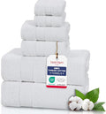 TEXTILOM 6 Pcs Bath Towel Set – Hotel and Spa Quality & Soft & Absorbent & by Textilom