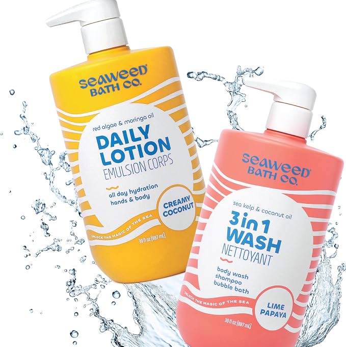 SEAWEED BATH CO Creamy Coconut Daily Lotion, 30 FZ - Image 7
