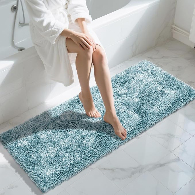 Yimobra Long Bathroom Rugs Runner 60x24 Inch, Extra Thick Soft Absorbent by Yimobra