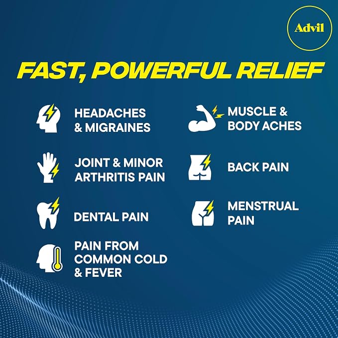Advil Liqui-Gels minis Pain Reliever and Fever Reducer, Pain Medicine - Image 2