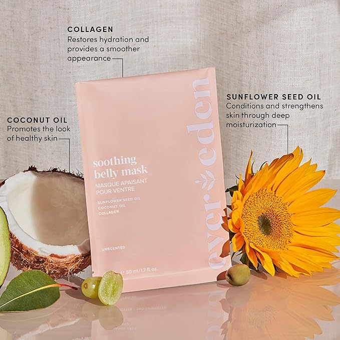 Evereden Soothing Belly Mask for Stretch Marks - Image 5