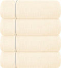 MyOwn Ultra Soft 4 Pack Oversized Bath Towel Set 27x54 inches, 100% Cotton Bath by Unknown
