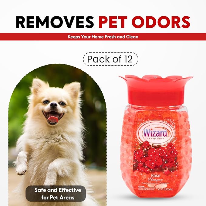 12 WIZARD Odor Eliminator Gel Beads - 12 oz - Image 6