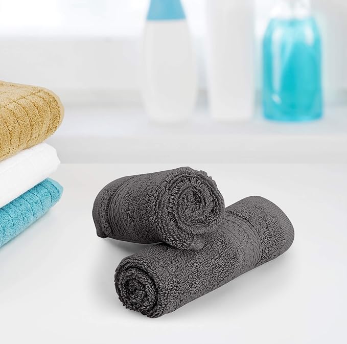 Utopia Towels - Luxury Wash Cloths Set 600 GSM 100% Cotton Ring Spun, Highly - Image 7